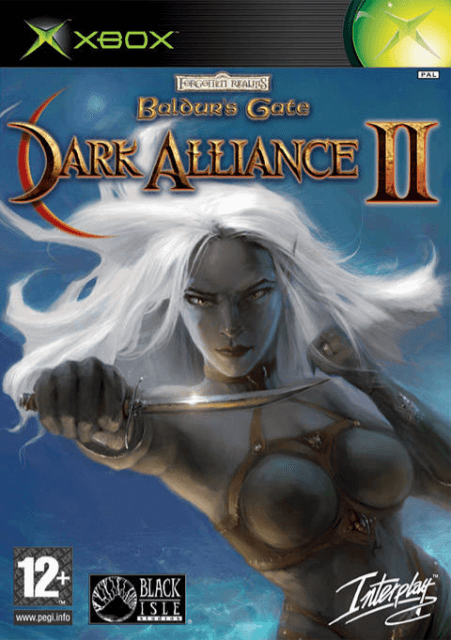 Baldur's Gate: Dark Alliance II box art for Xbox
